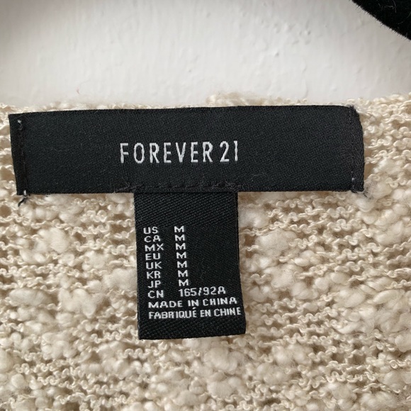 Forever 21 Hooded Sweater - Picture 3 of 5